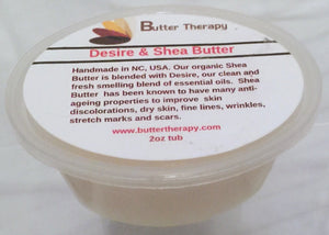 Desire & Shea Butter Blend 2oz Tub - Buttertherapy.com