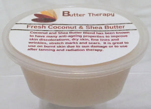 Fresh Coconut & Shea Butter Blend 2oz Tub - Buttertherapy.com