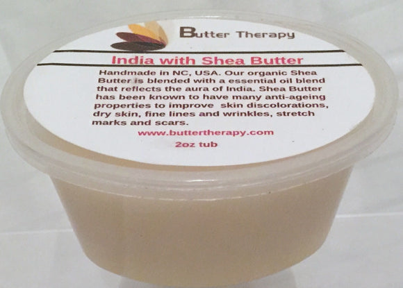 India Shea Butter Blend 2oz Tub - Buttertherapy.com