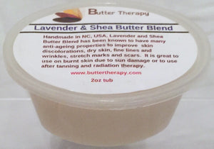 Lavender & Chamomile Shea Butter 2oz Tub - Buttertherapy.com