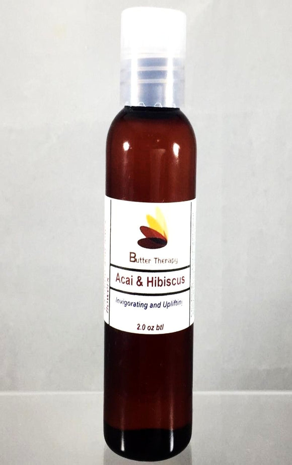 Açaí & Hibiscus Oil 2oz Btl - Buttertherapy.com