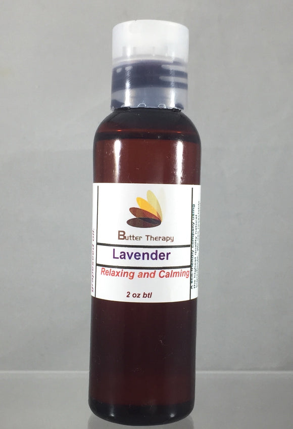 Lavender Essential Oil 2oz Btl - Buttertherapy.com