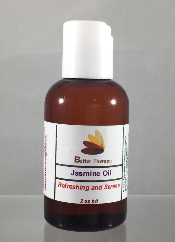 Jasmine Essential Oil 2oz Btl - Buttertherapy.com