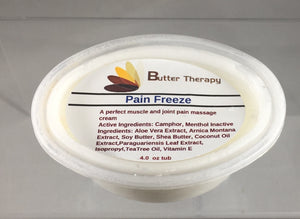 Pain freeze 4oz Tub - Buttertherapy.com