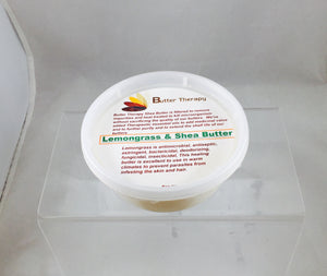 Lemongrass Shea Butter Blend 8oz Tub - Buttertherapy.com