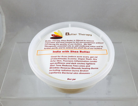 India Shea Butter Blend 8oz Tub - Buttertherapy.com