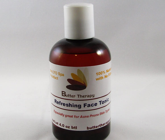 Refreshing Face Tonic 4oz Btl - Buttertherapy.com
