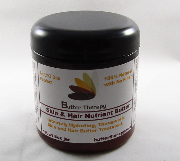 Skin & Hair Nutrient Butter 8oz Jar - Buttertherapy.com