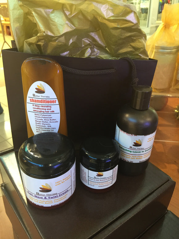 Natural Hair Care Set - Buttertherapy.com