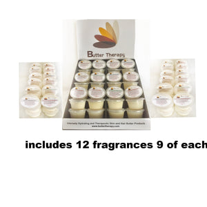 Wholesale Starter kit plus 2 refills Travel sized 108/ 2oz Shea Butters Tubs - Buttertherapy.com