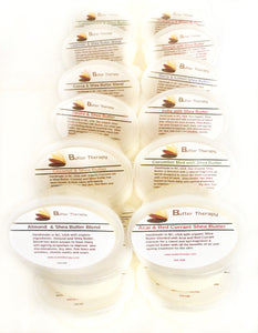 36 Assorted Travel sized 2oz Butter Tubs - Buttertherapy.com